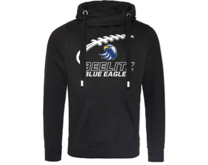 CROSS NECK HOODIE „BALL“ – Bild 2