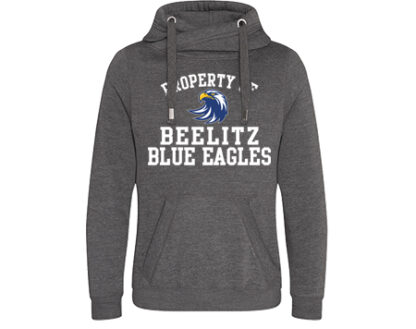 CROSS NECK HOODIE „OLDSCHOOL“ – Bild 3