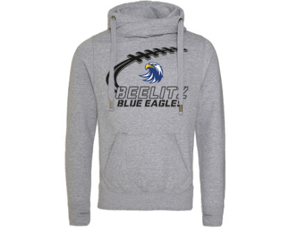 CROSS NECK HOODIE „BALL“ – Bild 3